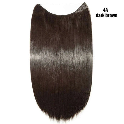 Glamorous Transformation: Discover the Magic of Invisible Wire Hair Extensions
