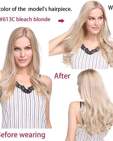 Glamorous Transformation: Discover the Magic of Invisible Wire Hair Extensions