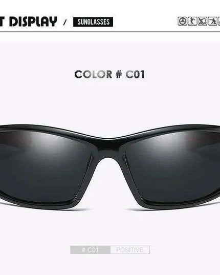 Classic Elegance Men's Polarized Sunglasses - Unmatched Clarity and Style