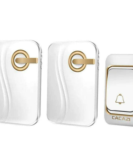 Waterproof Wireless Doorbell System with 200M Range, Customizable Volume, and 36 Melodies