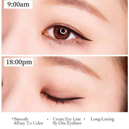 Sleek Noir Waterproof Eyeliner - Effortless Sophistication for All-Day Glamour