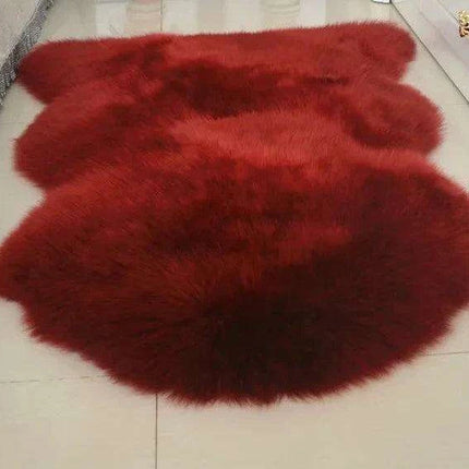 Luxurious 100% Genuine Sheepskin Area Rug for a Cozy and Elegant Home
