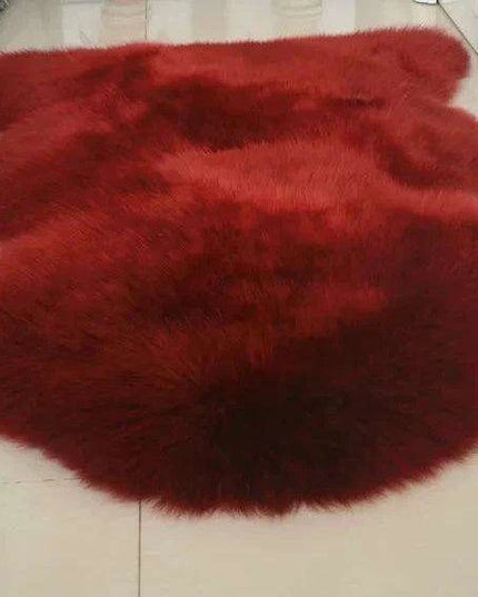 Luxurious 100% Genuine Sheepskin Area Rug for a Cozy and Elegant Home