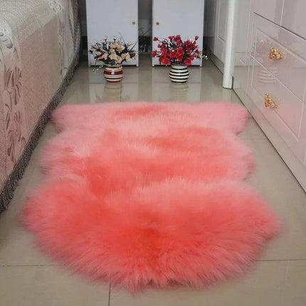 Luxurious 100% Genuine Sheepskin Area Rug for a Cozy and Elegant Home