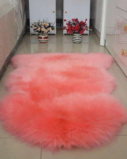 Luxurious 100% Genuine Sheepskin Area Rug for a Cozy and Elegant Home