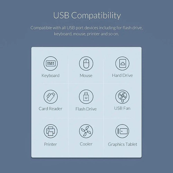 30-Port Heavy-Duty USB Hub with Built-In SD Card Reader for Enhanced Data Transfer and Charging