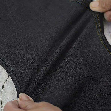 Urban Glam Black Sequin Plaid Skinny Jeans - Chic Street Style