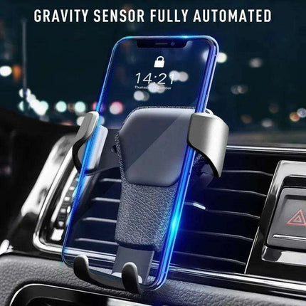 Gravity-Driven Hands-Free Car Phone Holder: Your Essential Roadside Companion