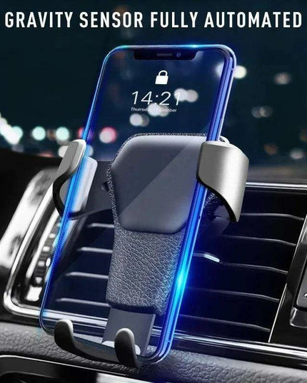 Gravity-Driven Hands-Free Car Phone Holder: Your Essential Roadside Companion