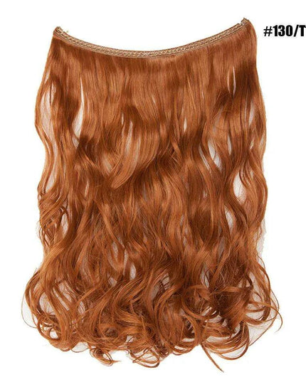 Glamorous Transformation: Discover the Magic of Invisible Wire Hair Extensions