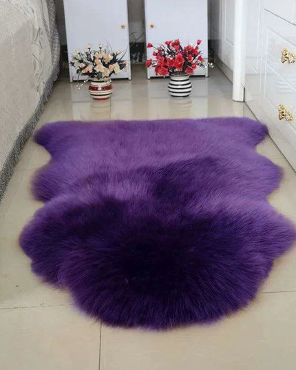Luxurious 100% Genuine Sheepskin Area Rug for a Cozy and Elegant Home