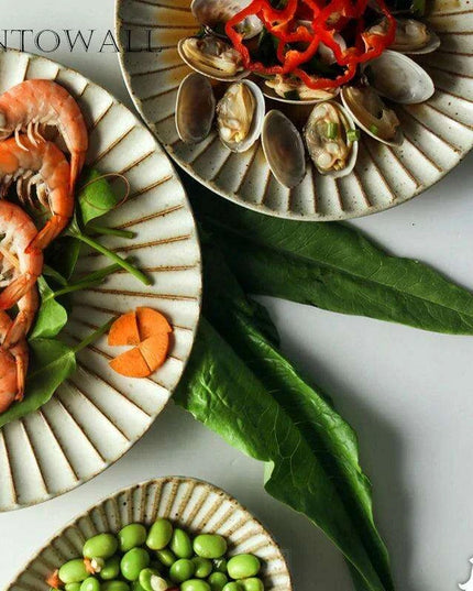 ANTOWALL Stylish Japanese Stoneware Tableware Set Collection