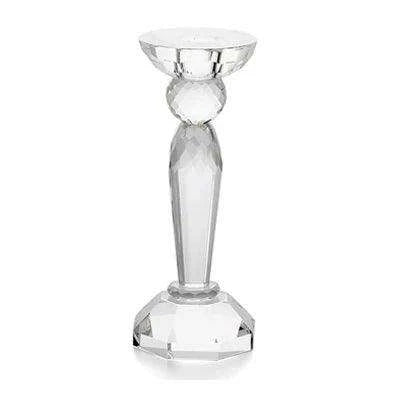 Sophisticated Transparent Glass Candle Holders for Elegant Home and Event Ambiance