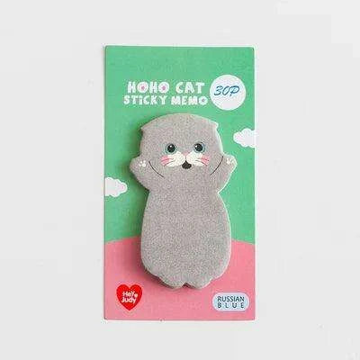Cute Cat-Themed Sticky Memo Pad