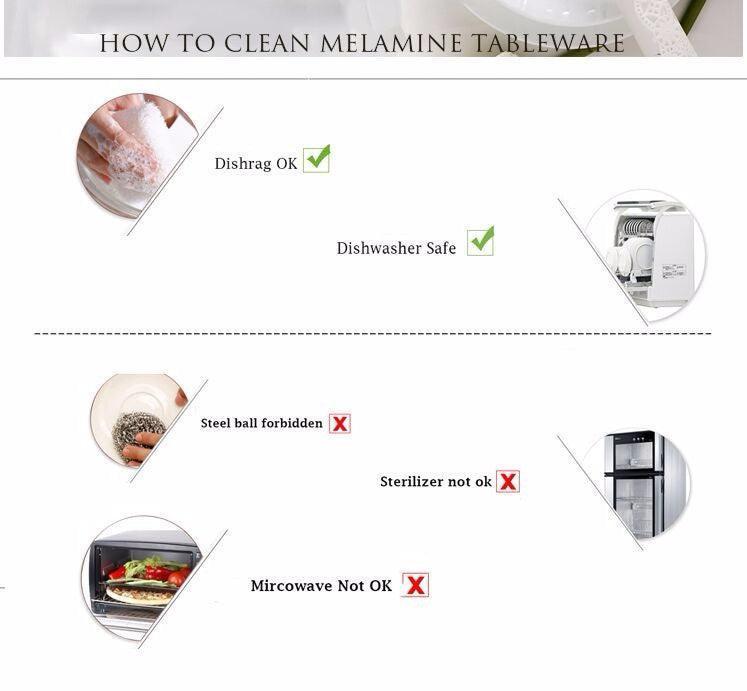 Stylish Melamine Ramen and Salad Bowl Set for Elevated Dining Experiences