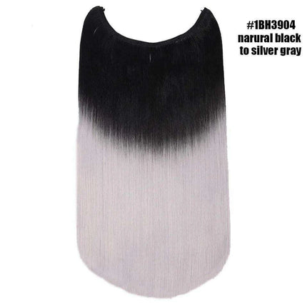 Glamorous Transformation: Discover the Magic of Invisible Wire Hair Extensions