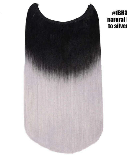 Glamorous Transformation: Discover the Magic of Invisible Wire Hair Extensions
