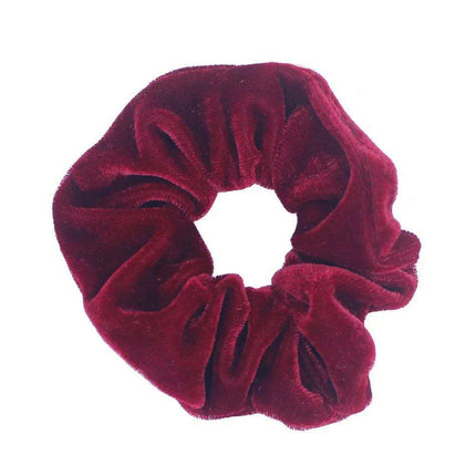 Vintage Velvet Luxe Hair Accessories - Set of 20/40 Elegant Scrunchies