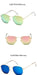 Stylish Retro Hexagon Mirror Sunglasses