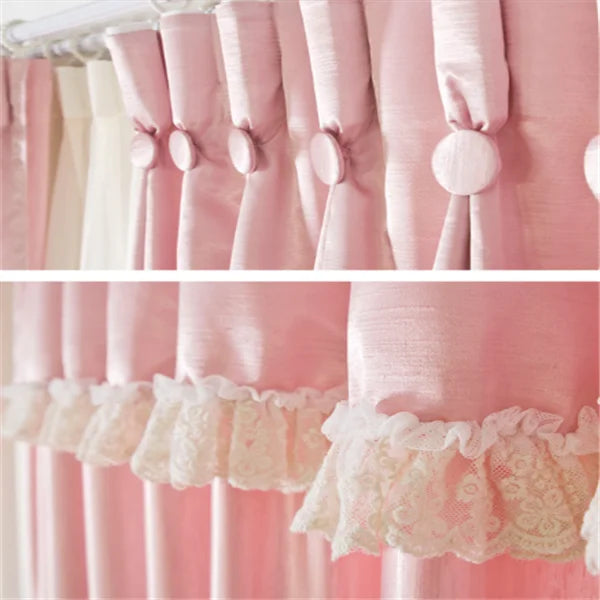 Romantic Pink Curtains for Girls & Children's Rooms