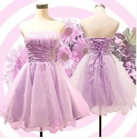 Chic Open Back White Chiffon Cocktail Dress - Affordable Prom Gown for Unforgettable Nights