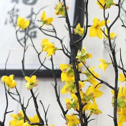Stunning 90 cm Faux Winter Jasmine Branch for Elegant Home Decor