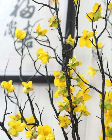 Stunning 90 cm Faux Winter Jasmine Branch for Elegant Home Decor