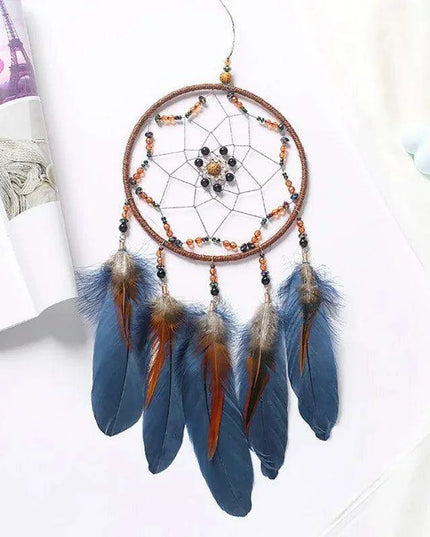 Enchanting Indian Dreamcatcher - Artisan Crafted Decor for a Magical Atmosphere