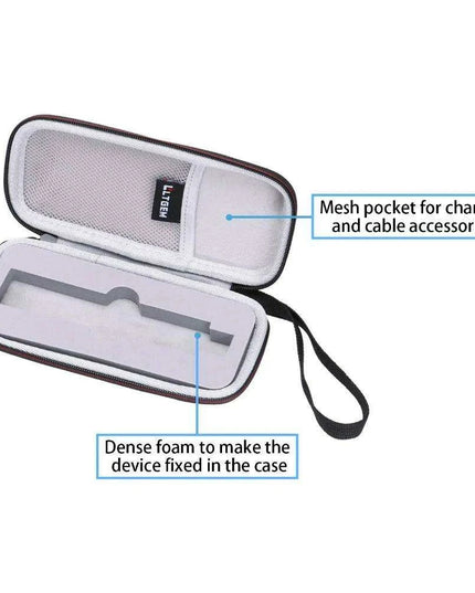 Logitech Spotlight Remote Protection Case - Elegant Black EVA Hard Shell for Secure Storage