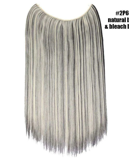 Glamorous Transformation: Discover the Magic of Invisible Wire Hair Extensions