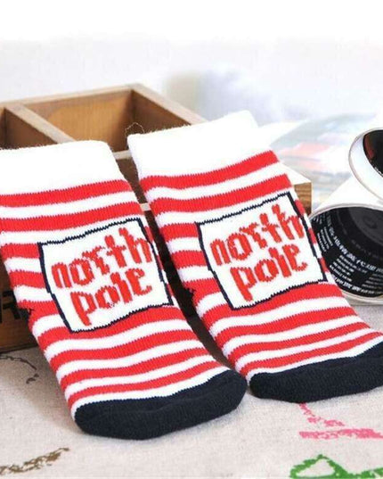 Festive & Snug: Holiday Cotton Socks for Babies