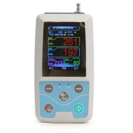 Advanced 24-Hour Portable Blood Pressure Monitor with 6 Customizable Cuffs - ABPM50