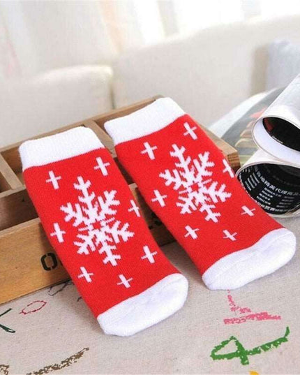Festive & Snug: Holiday Cotton Socks for Babies