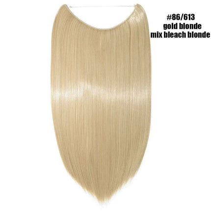 Glamorous Transformation: Discover the Magic of Invisible Wire Hair Extensions