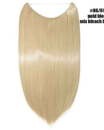 Glamorous Transformation: Discover the Magic of Invisible Wire Hair Extensions