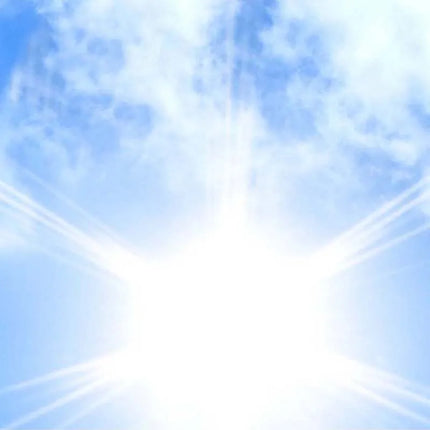 Homeby 3D Blue Sky & White Clouds Wallpaper Mural for Ceiling Decor