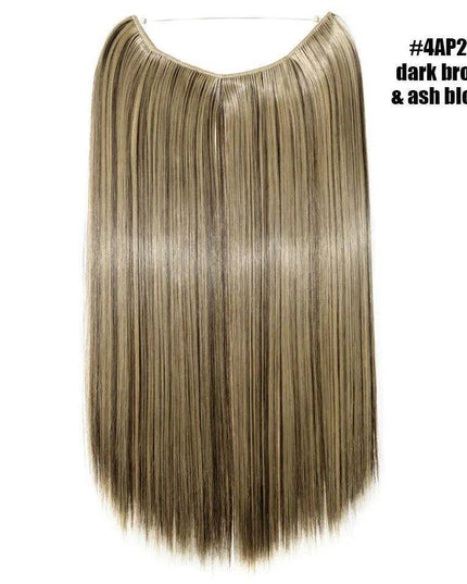 Glamorous Transformation: Discover the Magic of Invisible Wire Hair Extensions