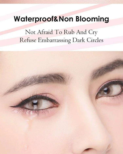 Sleek Noir Waterproof Eyeliner - Effortless Sophistication for All-Day Glamour