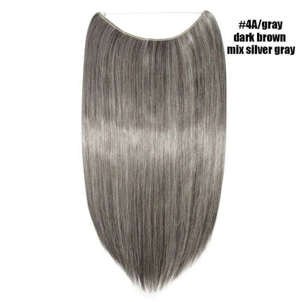 Glamorous Transformation: Discover the Magic of Invisible Wire Hair Extensions