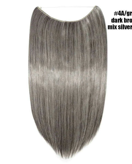 Glamorous Transformation: Discover the Magic of Invisible Wire Hair Extensions