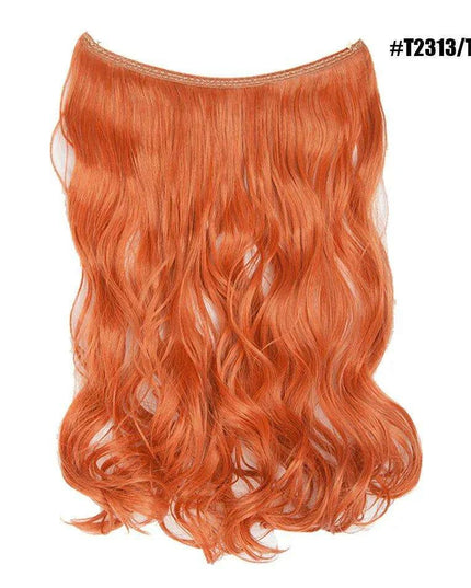 Glamorous Transformation: Discover the Magic of Invisible Wire Hair Extensions