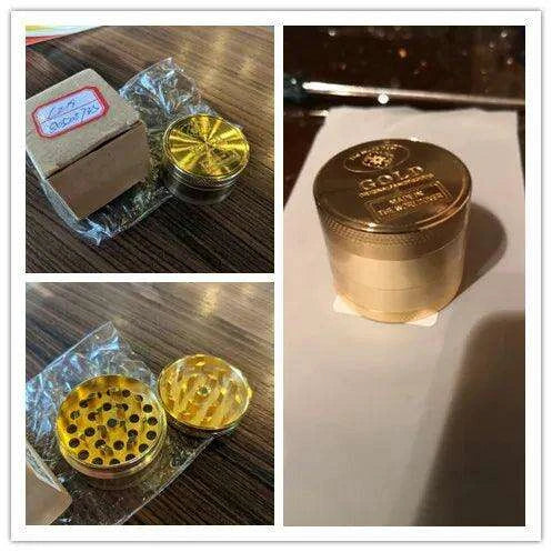 Deluxe Alloy Metal Herb and Spice Grinder for Ultimate Flavor Extraction