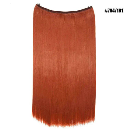 Glamorous Transformation: Discover the Magic of Invisible Wire Hair Extensions