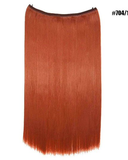 Glamorous Transformation: Discover the Magic of Invisible Wire Hair Extensions