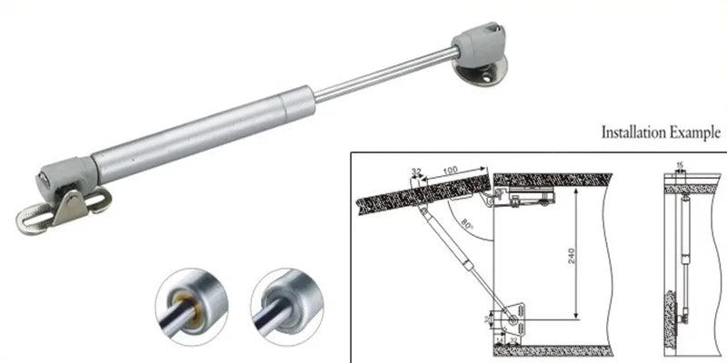 Smooth Cabinet Door Hydraulic Gas Spring Kit for Effortless Operation