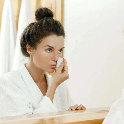 Eco-Friendly Velvet & Bamboo Charcoal Makeup Remover Pads Set