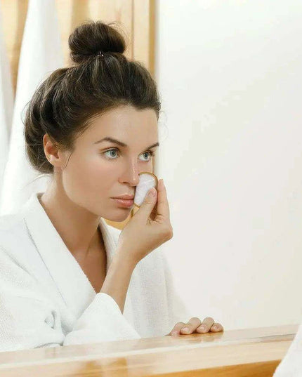 Eco-Friendly Velvet & Bamboo Charcoal Makeup Remover Pads Set