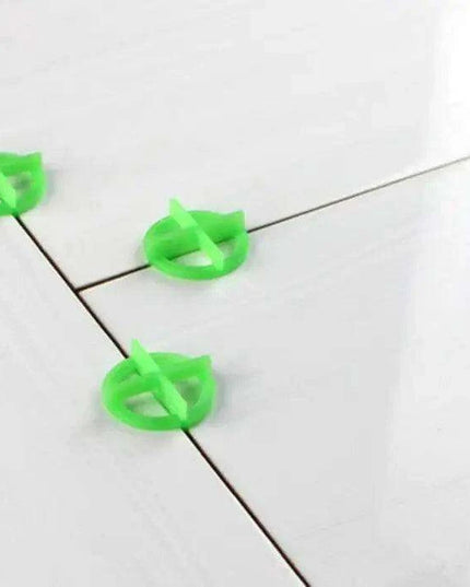 Eco-Conscious Precision Tile Spacer Kit - 100 Reusable Spacers for Flawless Installations