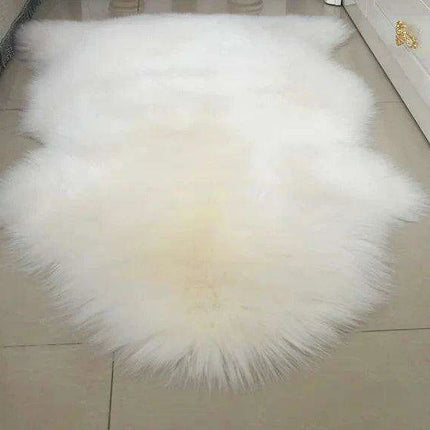 Luxurious 100% Genuine Sheepskin Area Rug for a Cozy and Elegant Home
