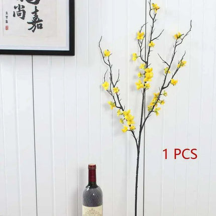 Stunning 90 cm Faux Winter Jasmine Branch for Elegant Home Decor